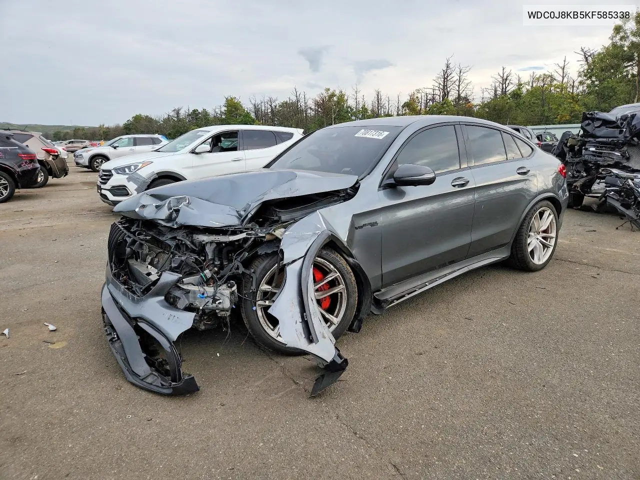 MERCEDES GLC COUPE 2019, VIN WDC0J8KB5KF585338