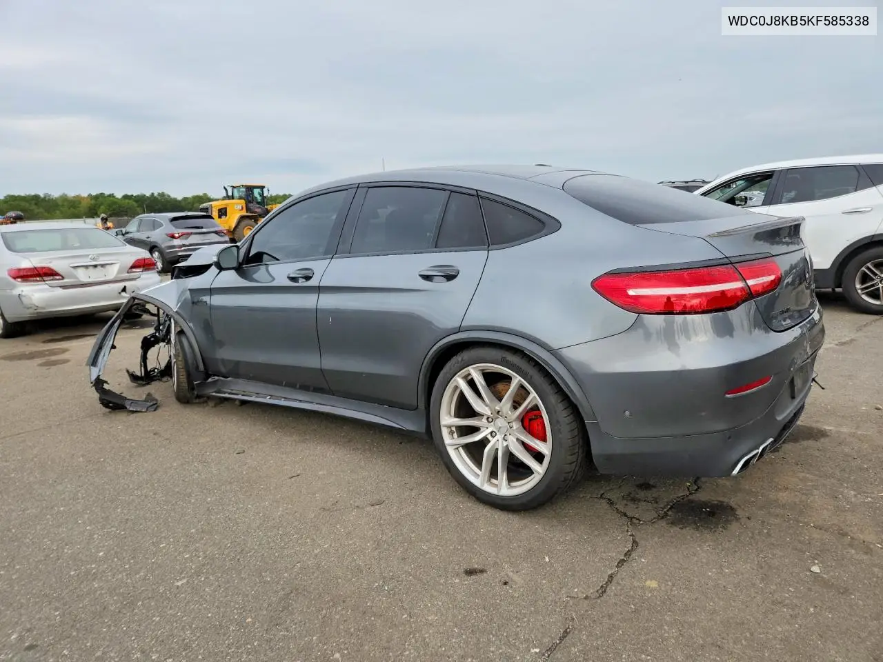 2019 MERCEDES GLC COUPE VIN WDC0J8KB5KF585338 — фото 2