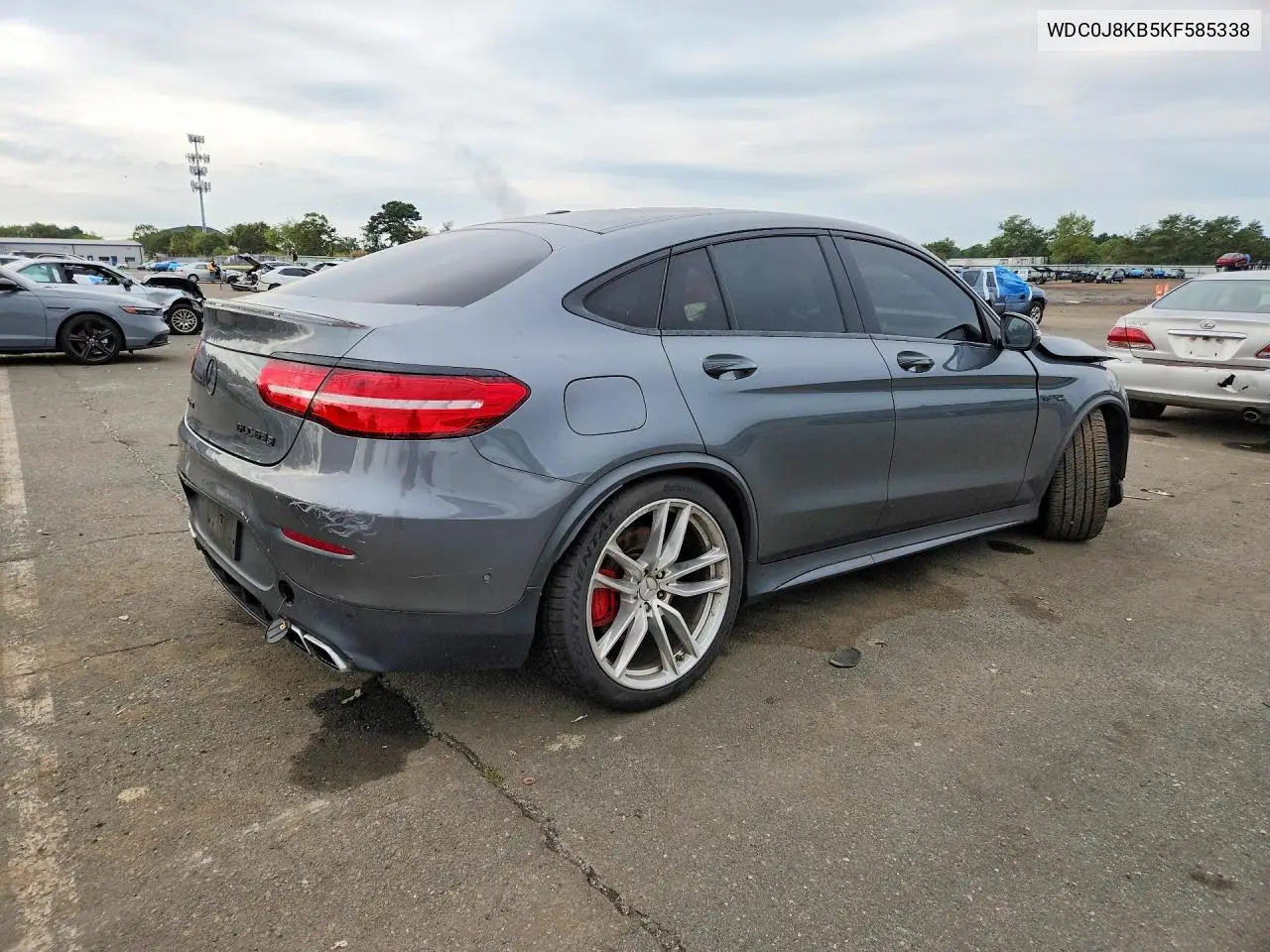2019 MERCEDES GLC COUPE VIN WDC0J8KB5KF585338 — фото 3
