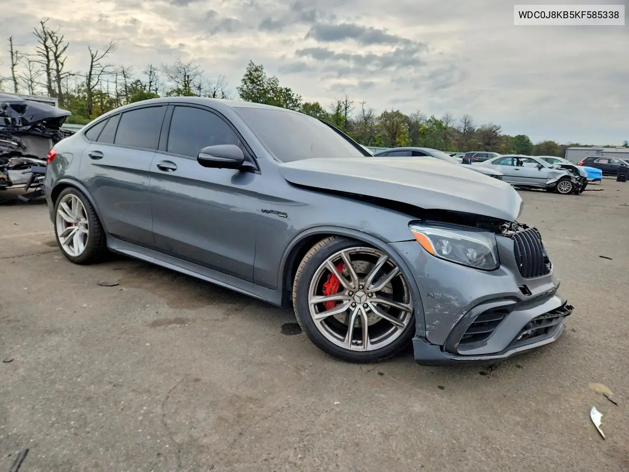 2019 MERCEDES GLC COUPE VIN WDC0J8KB5KF585338 — фото 4