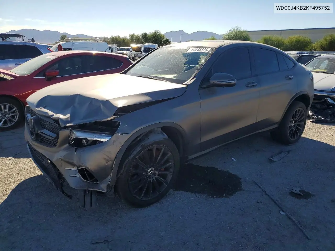 MERCEDES GLC COUPE 2019, VIN WDC0J4KB2KF495752