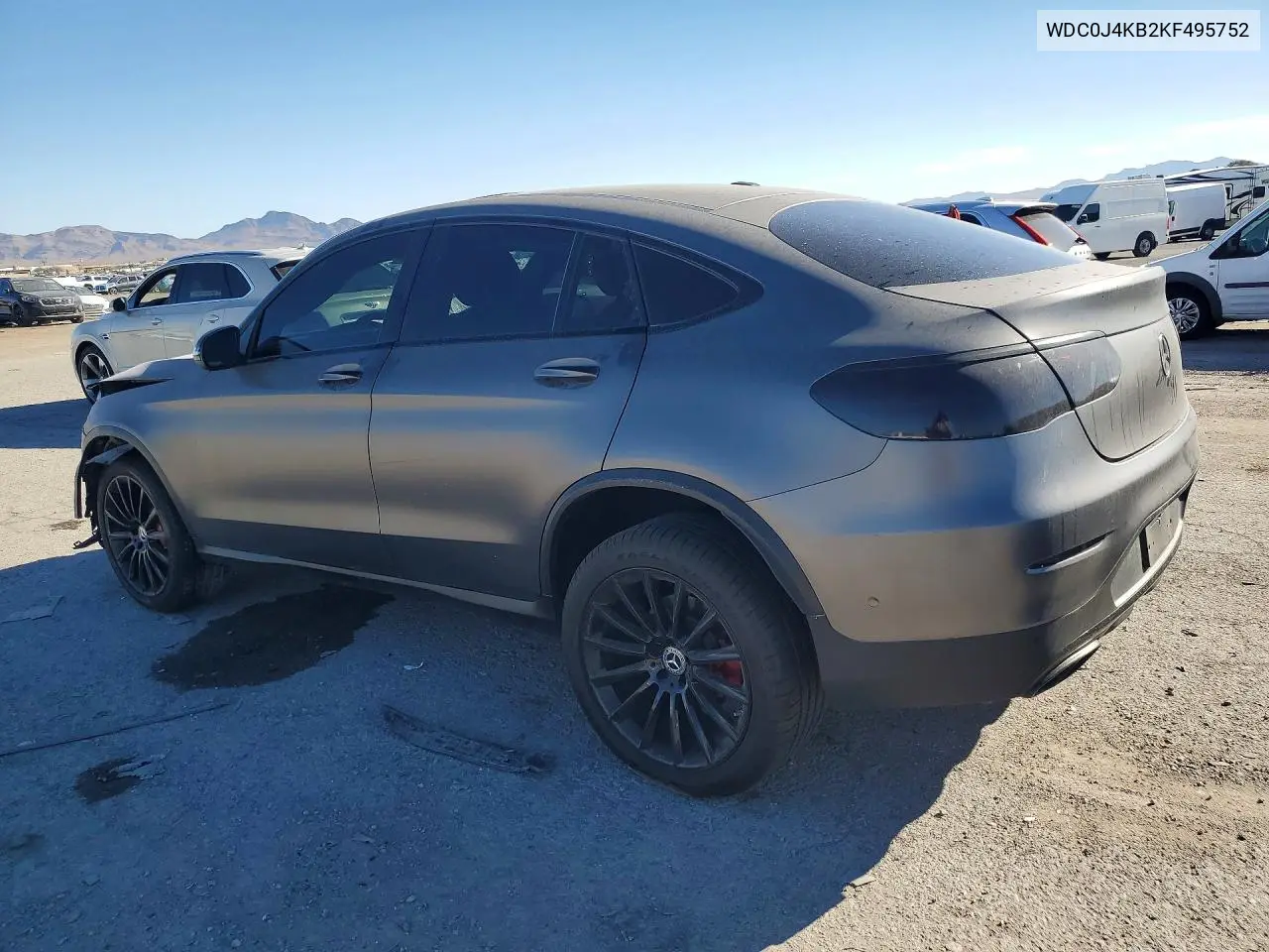 2019 MERCEDES GLC COUPE VIN WDC0J4KB2KF495752 — фото 2