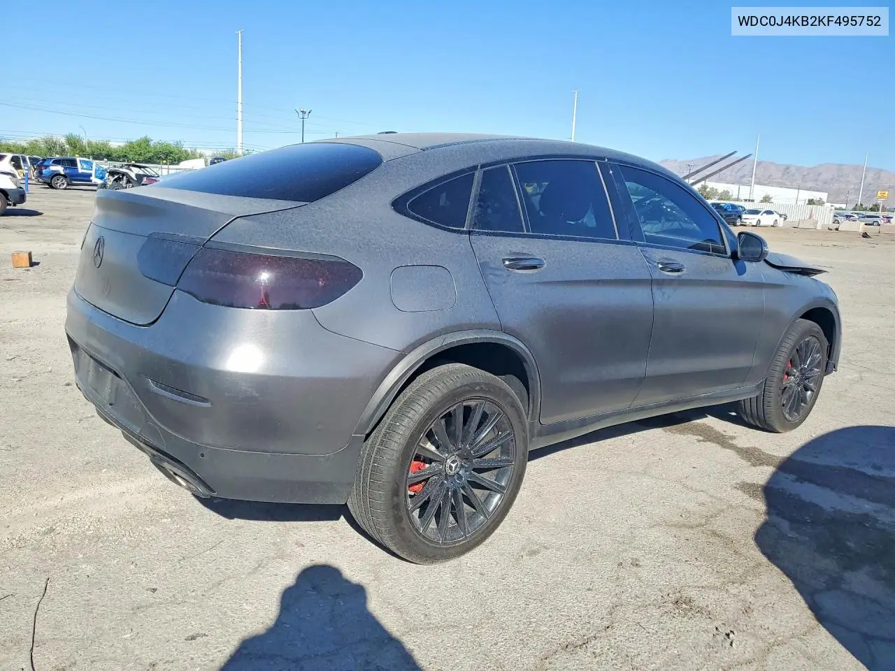 2019 MERCEDES GLC COUPE VIN WDC0J4KB2KF495752 — фото 3