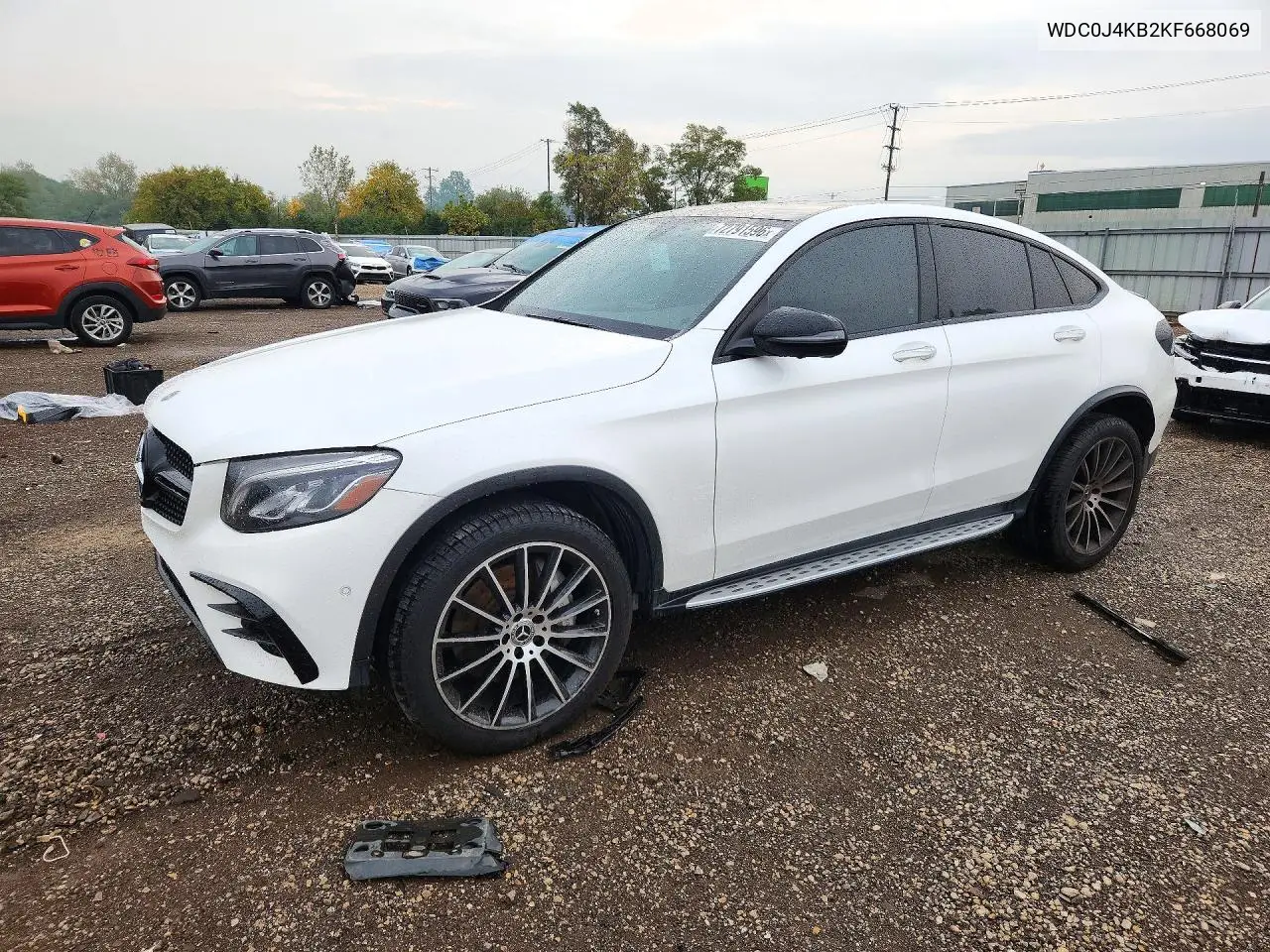 MERCEDES GLC COUPE 2019, VIN WDC0J4KB2KF668069