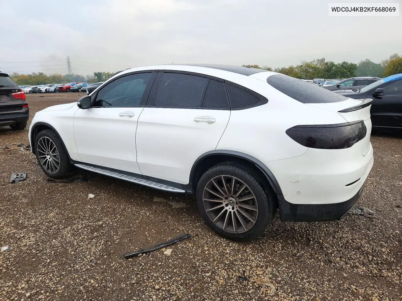 2019 MERCEDES GLC COUPE VIN WDC0J4KB2KF668069 — фото 2
