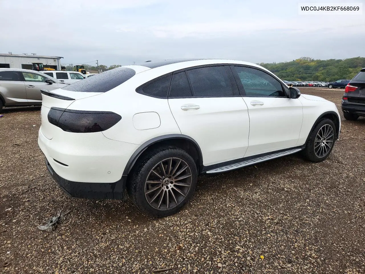2019 MERCEDES GLC COUPE VIN WDC0J4KB2KF668069 — фото 3