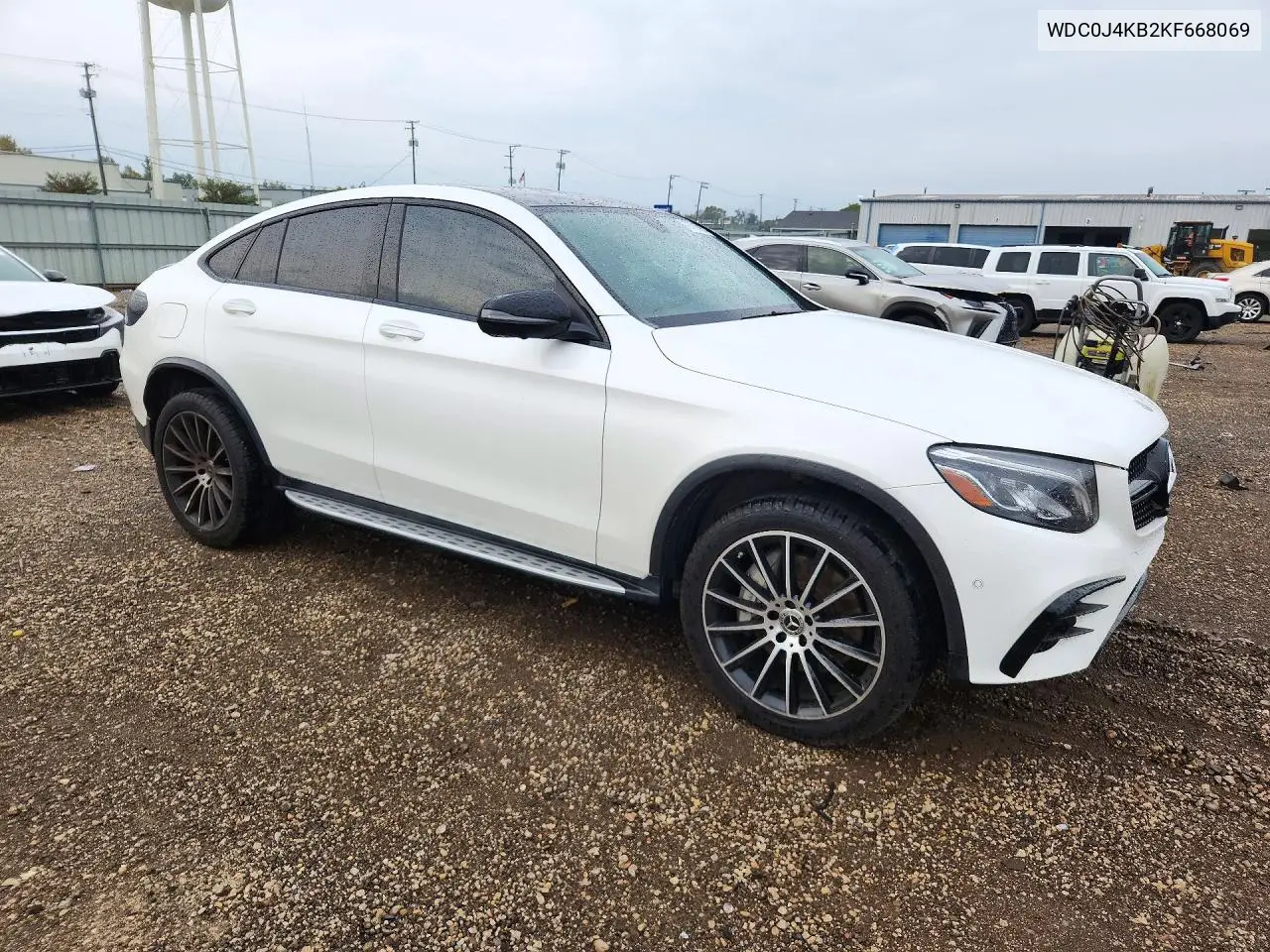 2019 MERCEDES GLC COUPE VIN WDC0J4KB2KF668069 — фото 4