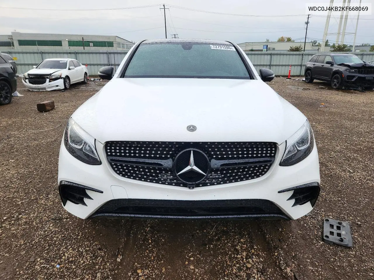 2019 MERCEDES GLC COUPE VIN WDC0J4KB2KF668069 — фото 5