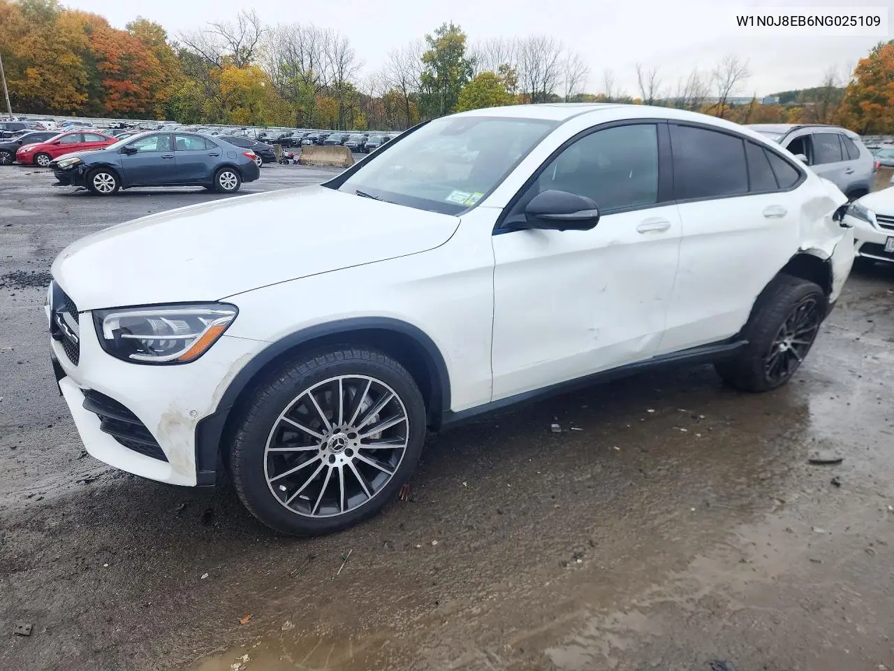 MERCEDES GLC COUPE 2022, VIN W1N0J8EB6NG025109