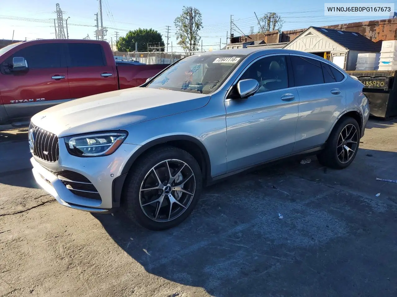 MERCEDES GLC COUPE 2023, VIN W1N0J6EB0PG167673