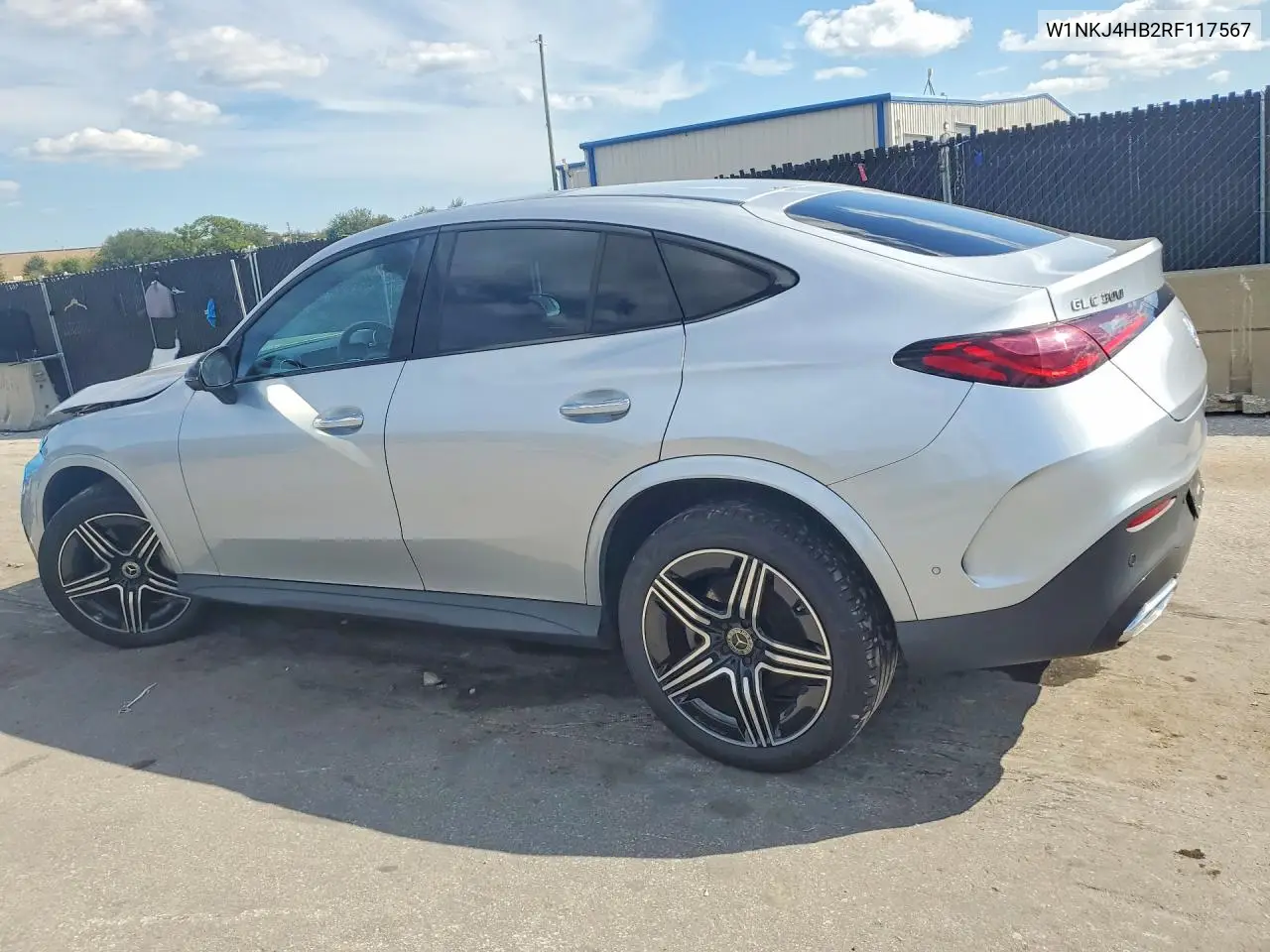 2024 MERCEDES GLC COUPE VIN W1NKJ4HB2RF117567 — фото 2