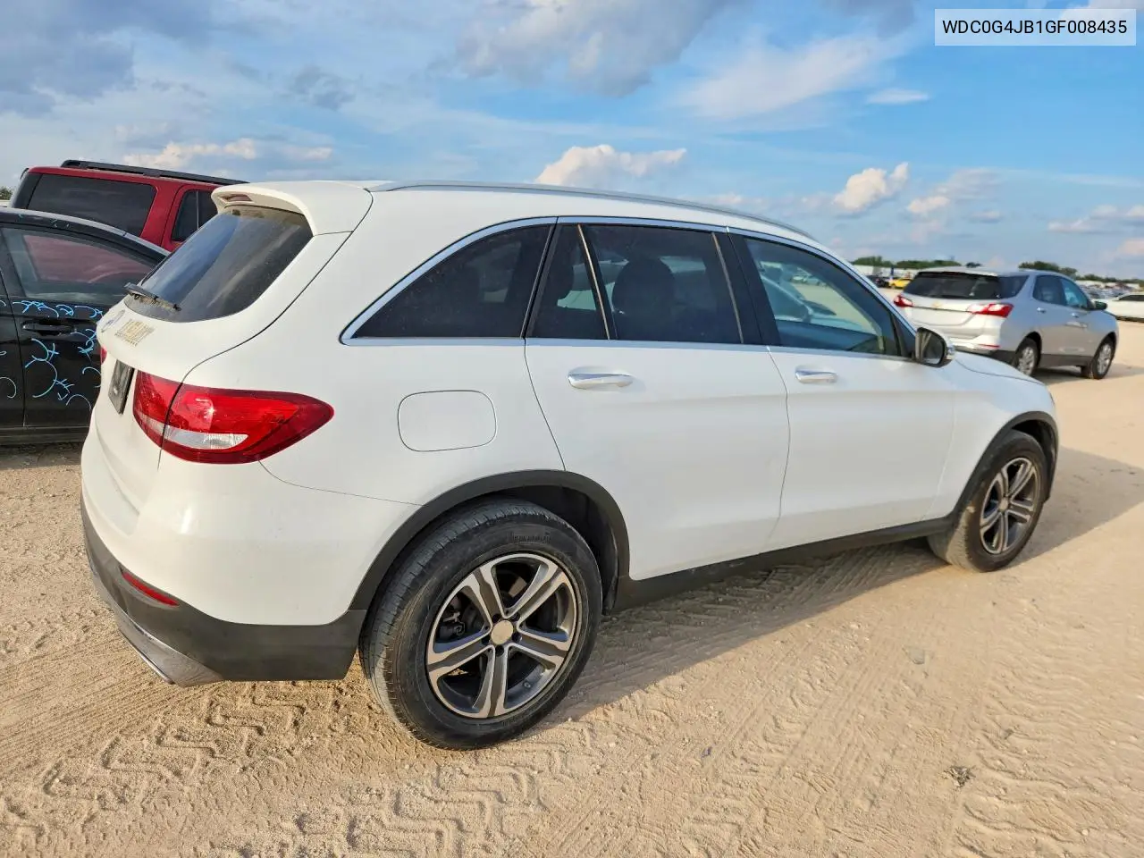 2016 MERCEDES GLC VIN WDC0G4JB1GF008435 — фото 3