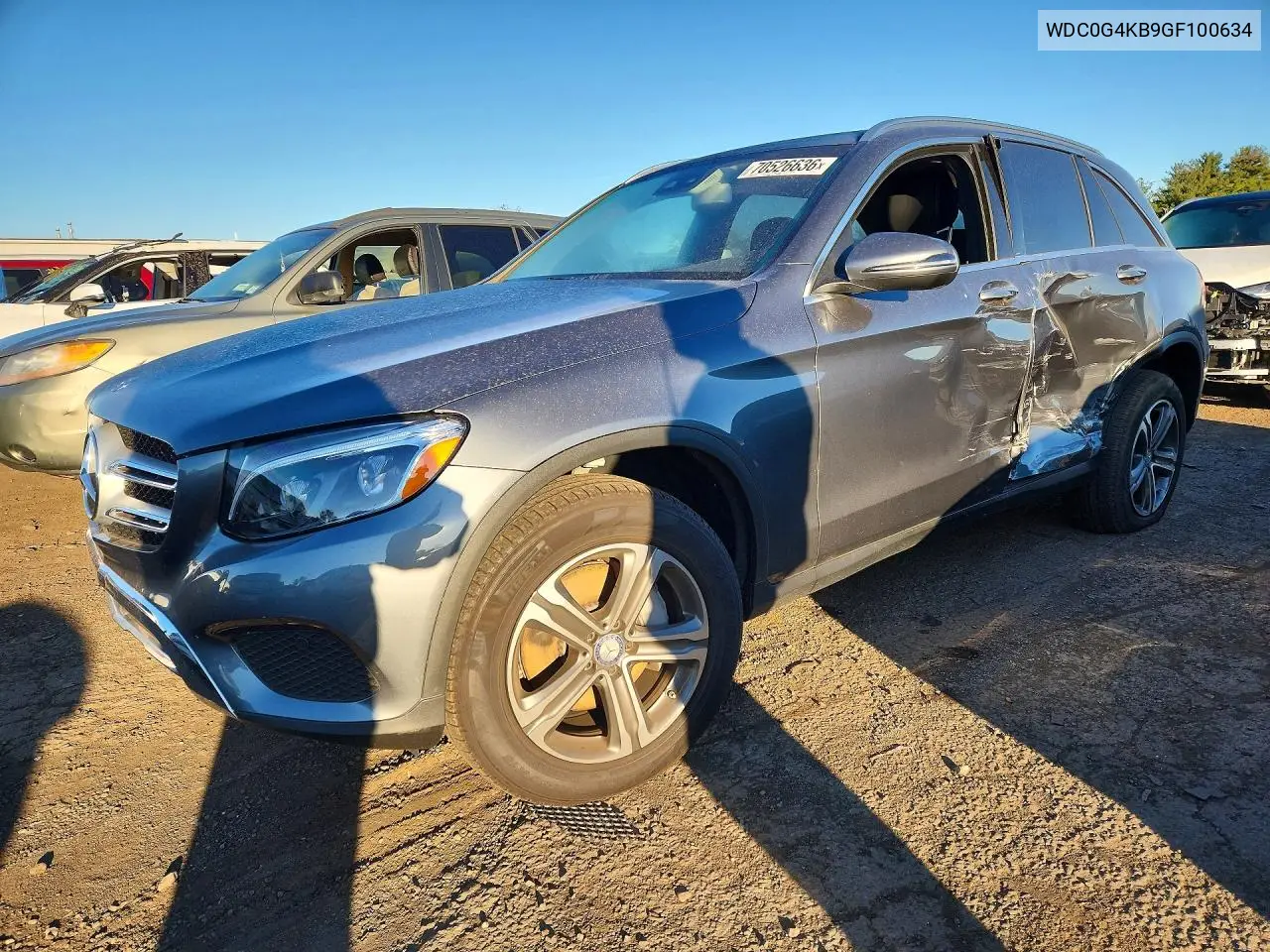 MERCEDES GLC 2016, VIN WDC0G4KB9GF100634