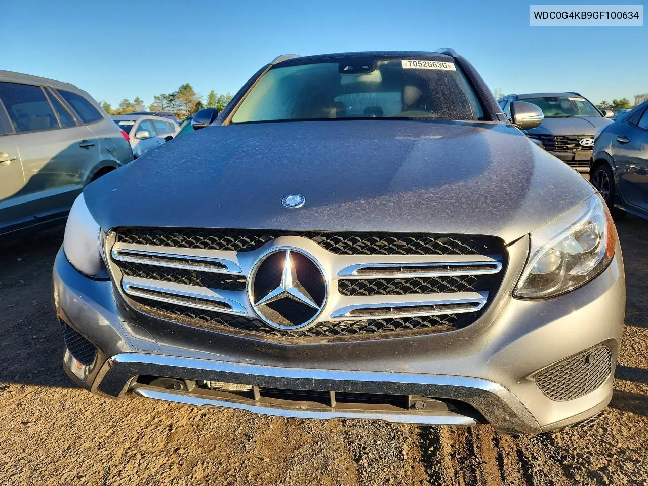 2016 MERCEDES GLC VIN WDC0G4KB9GF100634 — фото 5