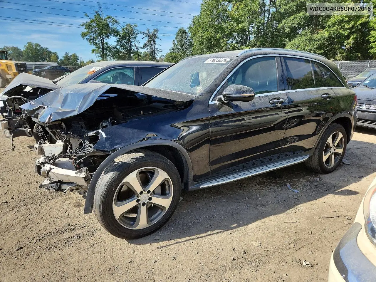 MERCEDES GLC 2016, VIN WDC0G4KB6GF072016