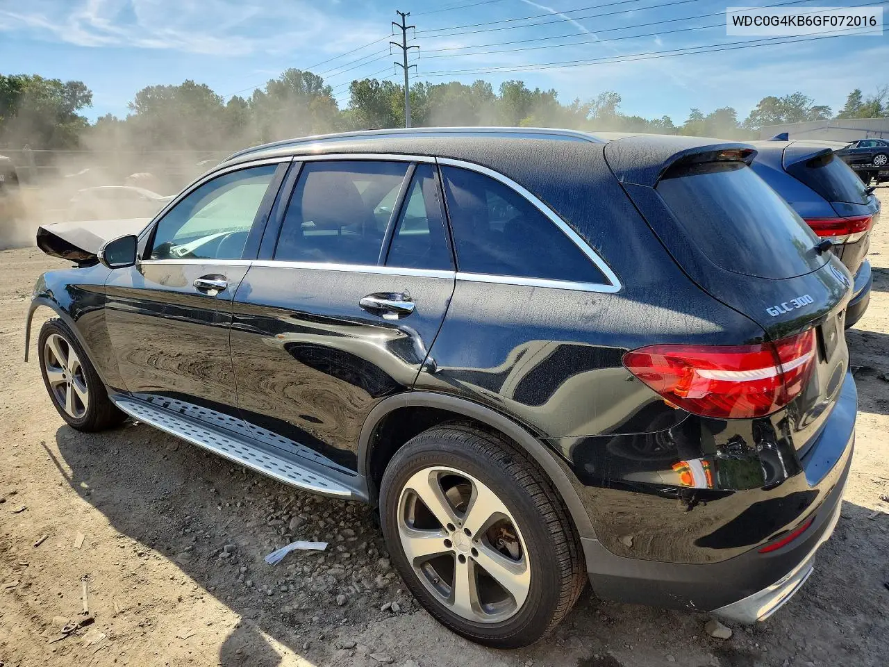 2016 MERCEDES GLC VIN WDC0G4KB6GF072016 — фото 2