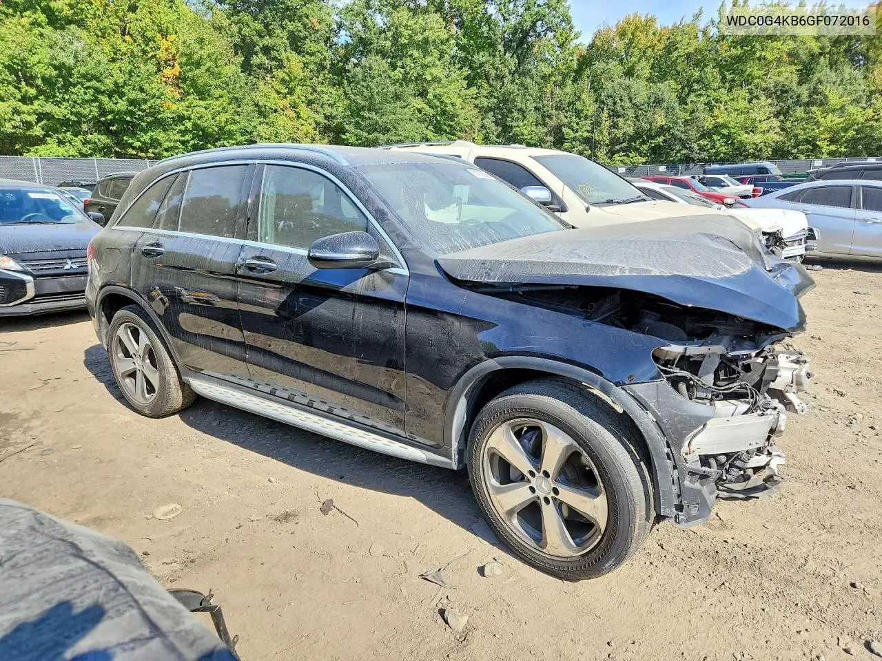 2016 MERCEDES GLC VIN WDC0G4KB6GF072016 — фото 4