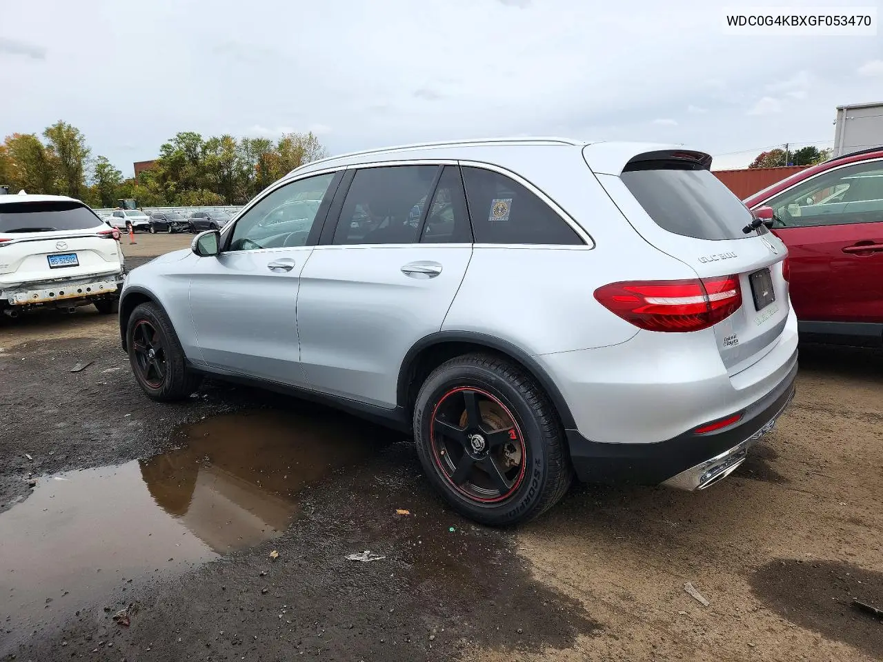 2016 MERCEDES GLC VIN WDC0G4KBXGF053470 — фото 2