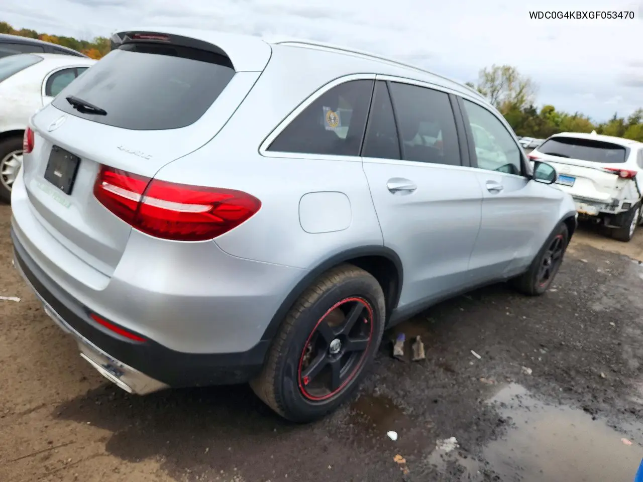 2016 MERCEDES GLC VIN WDC0G4KBXGF053470 — фото 3