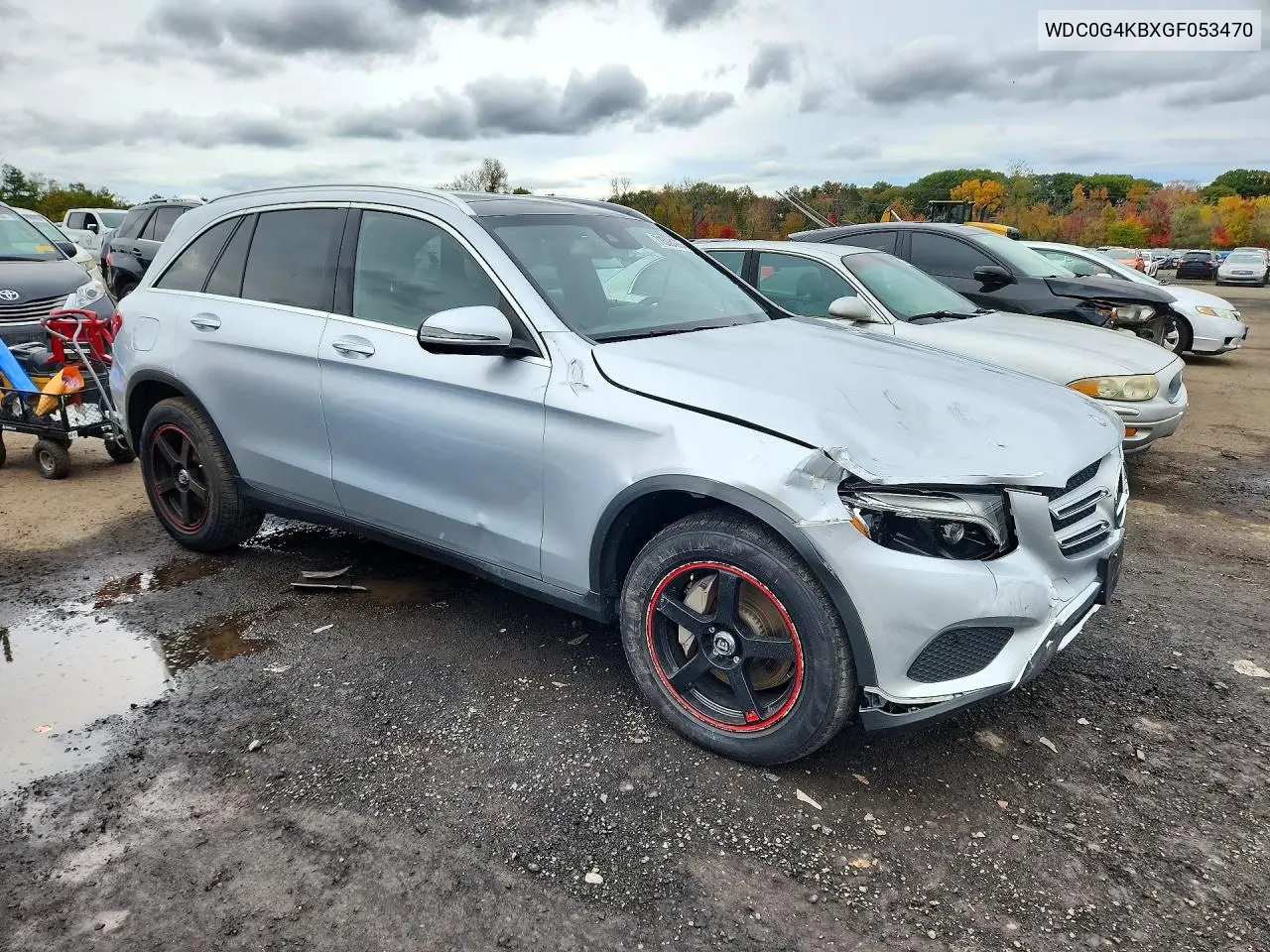2016 MERCEDES GLC VIN WDC0G4KBXGF053470 — фото 4