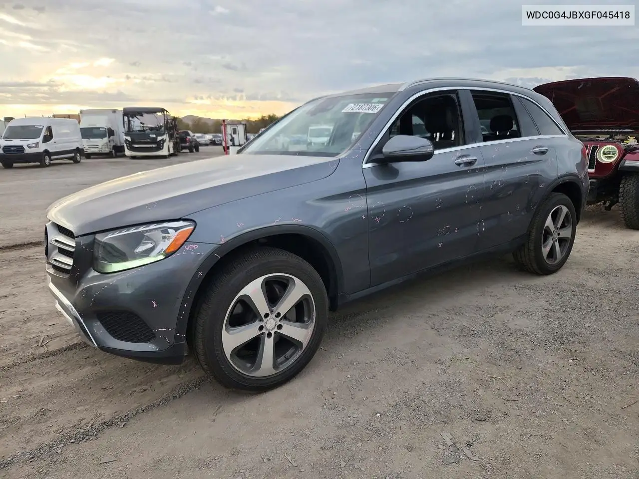 MERCEDES GLC 2016, VIN WDC0G4JBXGF045418