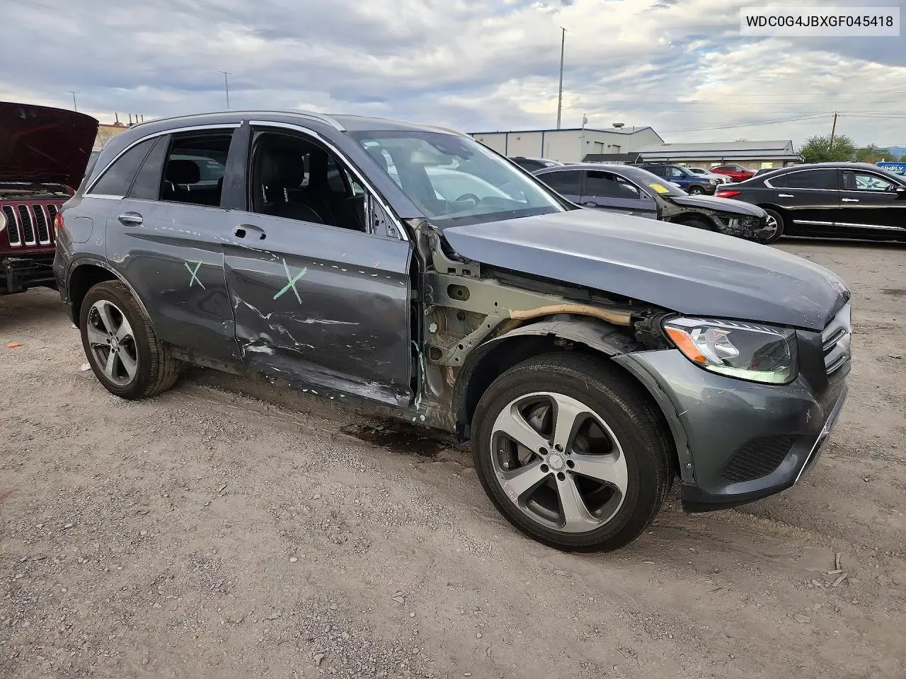 2016 MERCEDES GLC VIN WDC0G4JBXGF045418 — фото 4