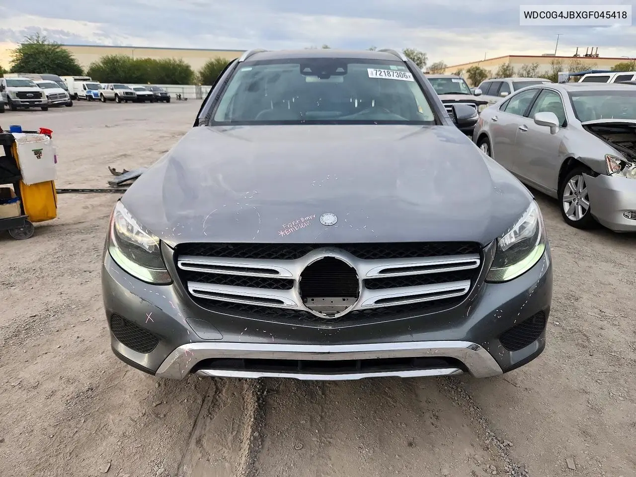 2016 MERCEDES GLC VIN WDC0G4JBXGF045418 — фото 5