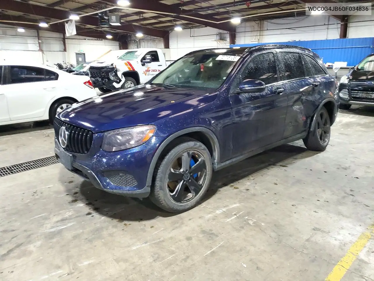 MERCEDES GLC 2016, VIN WDC0G4JB6GF034836