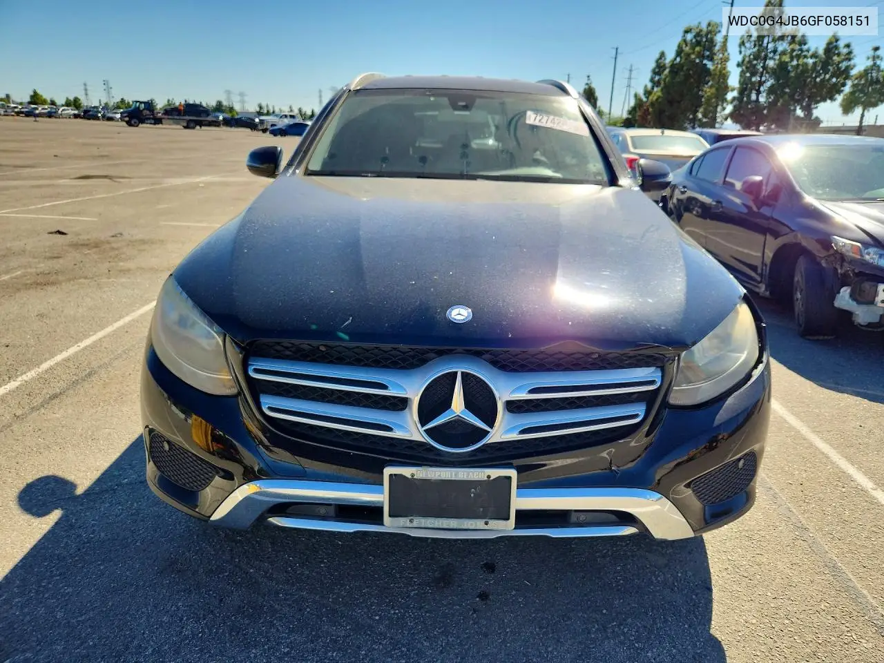 2016 MERCEDES GLC VIN WDC0G4JB6GF058151 — фото 5