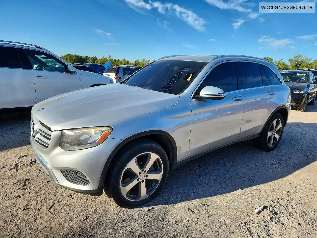 2016 MERCEDES GLC VIN WDC0G4JB3GF097618 — фото 2