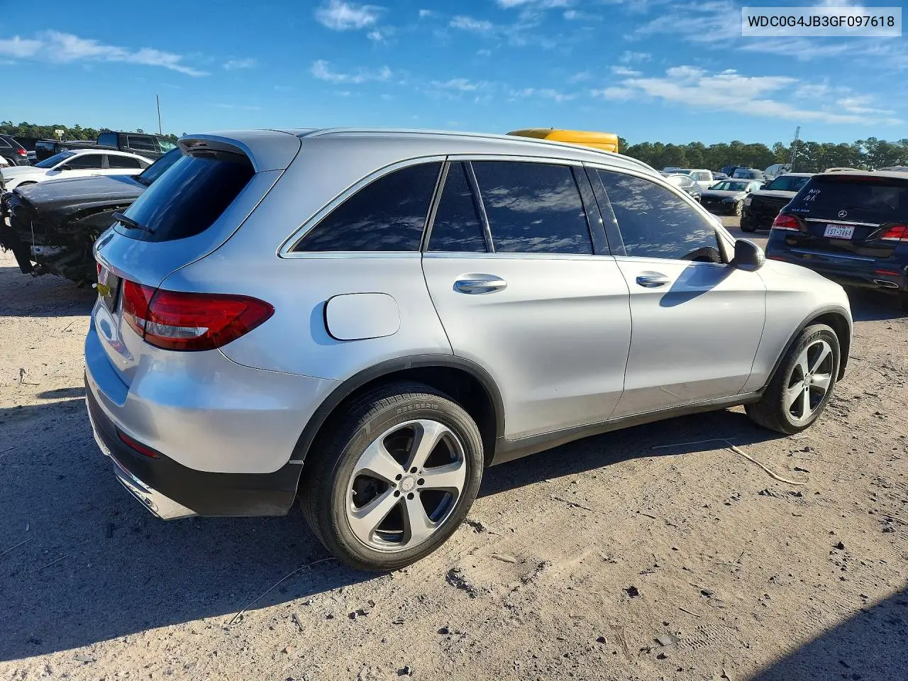MERCEDES GLC 2016, VIN WDC0G4JB3GF097618