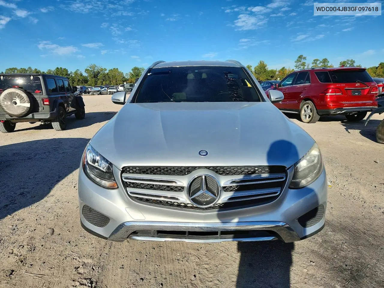 2016 MERCEDES GLC VIN WDC0G4JB3GF097618 — фото 5