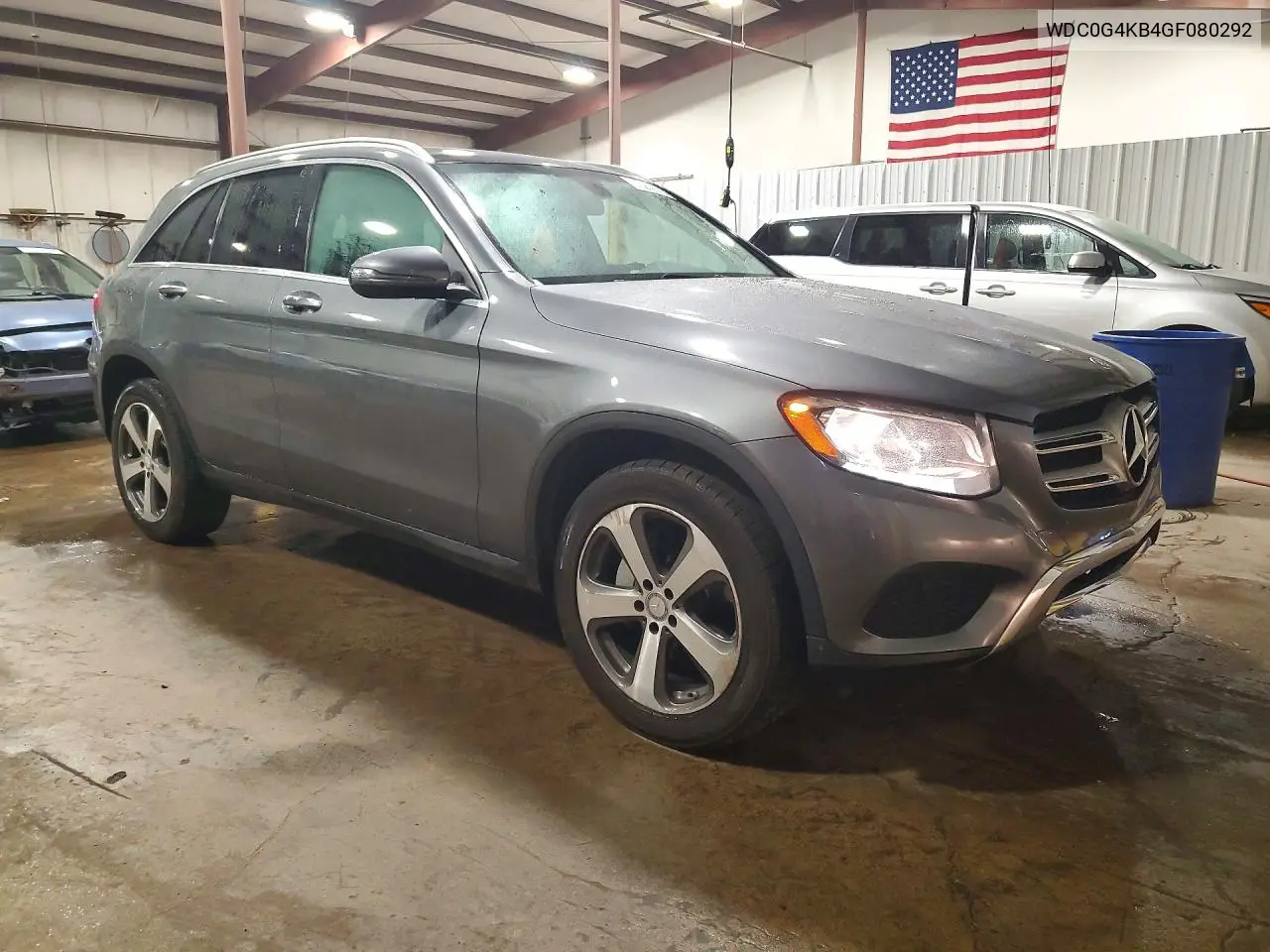 2016 MERCEDES GLC VIN WDC0G4KB4GF080292 — фото 4