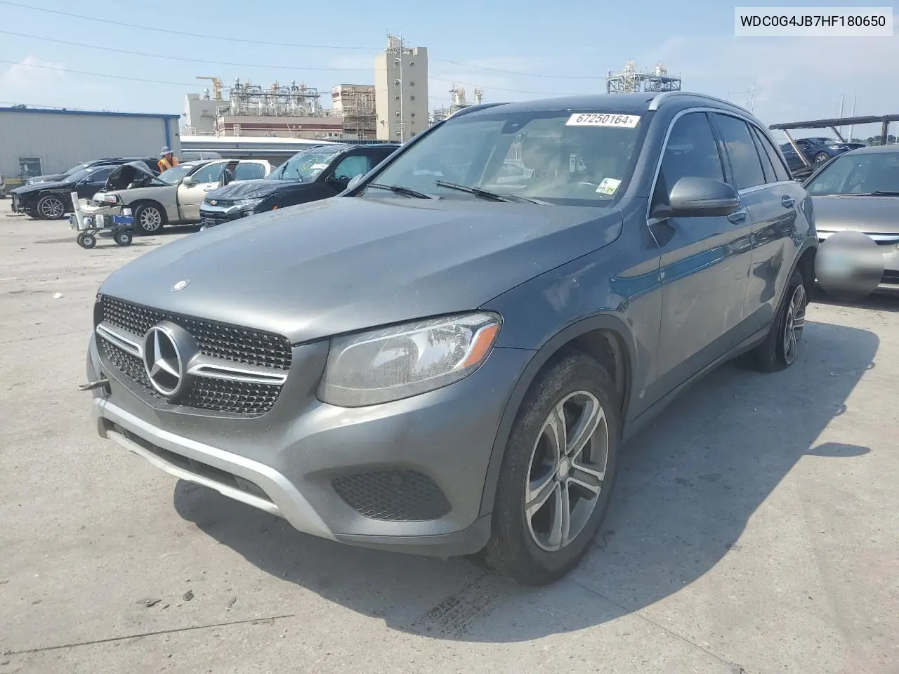 MERCEDES GLC 2017, VIN WDC0G4JB7HF180650