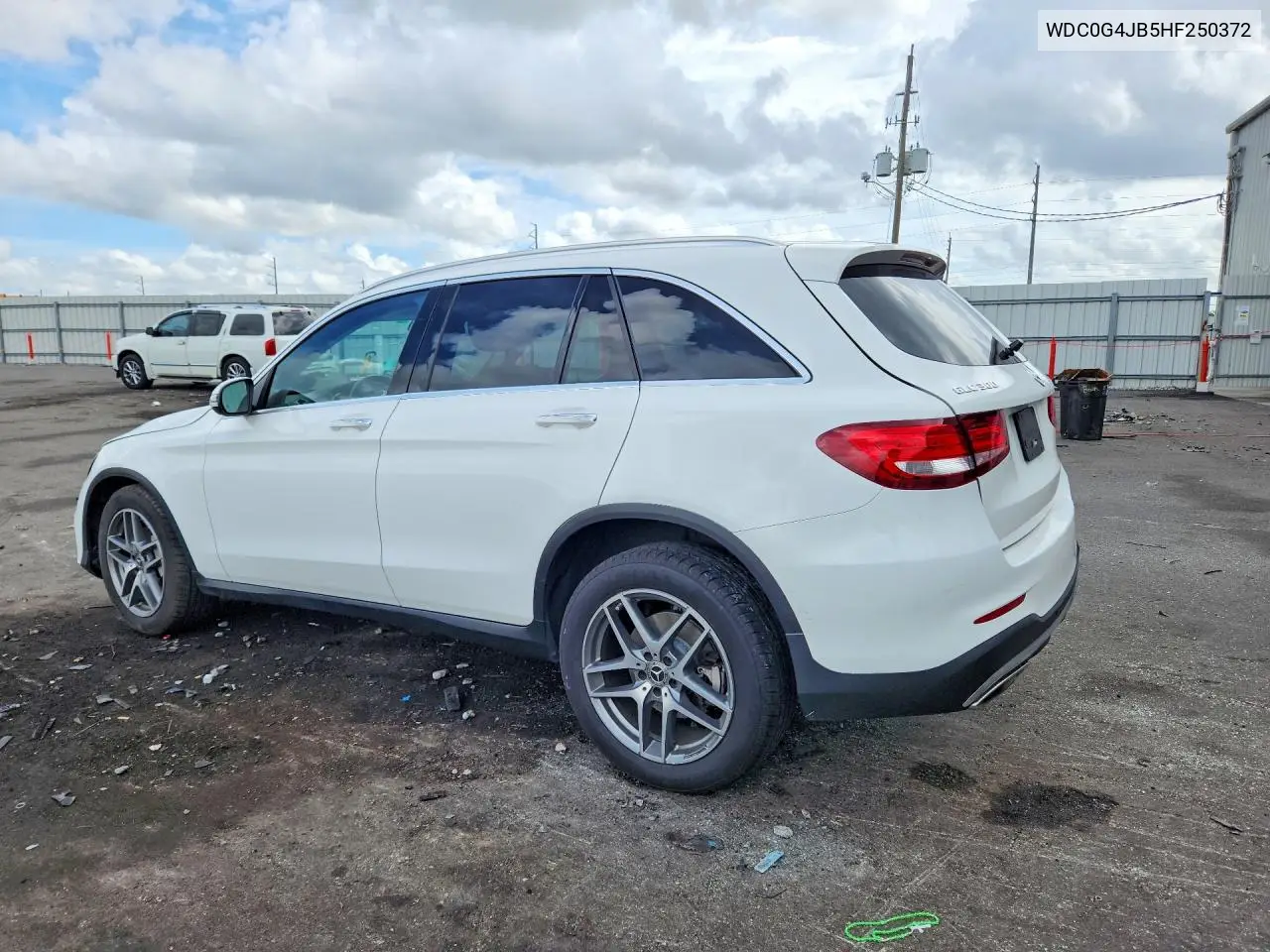 2017 MERCEDES GLC VIN WDC0G4JB5HF250372 — фото 2