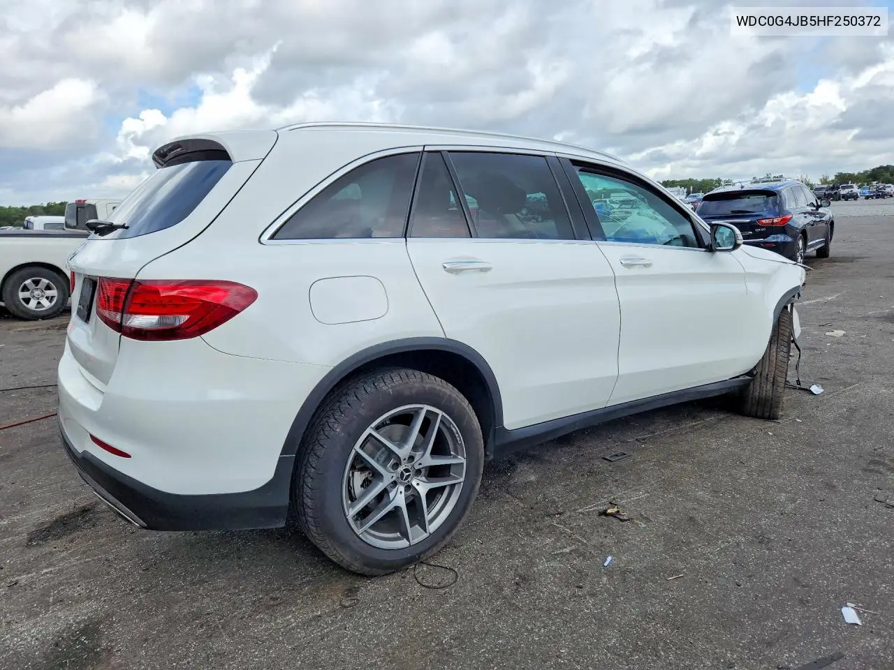 2017 MERCEDES GLC VIN WDC0G4JB5HF250372 — фото 3