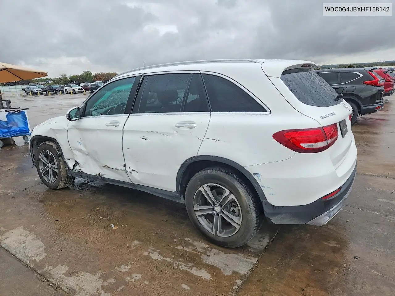 2017 MERCEDES GLC VIN WDC0G4JBXHF158142 — фото 2