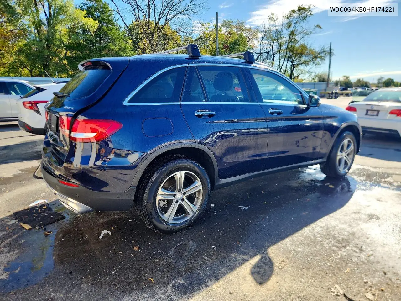2017 MERCEDES GLC VIN WDC0G4KB0HF174221 — фото 3