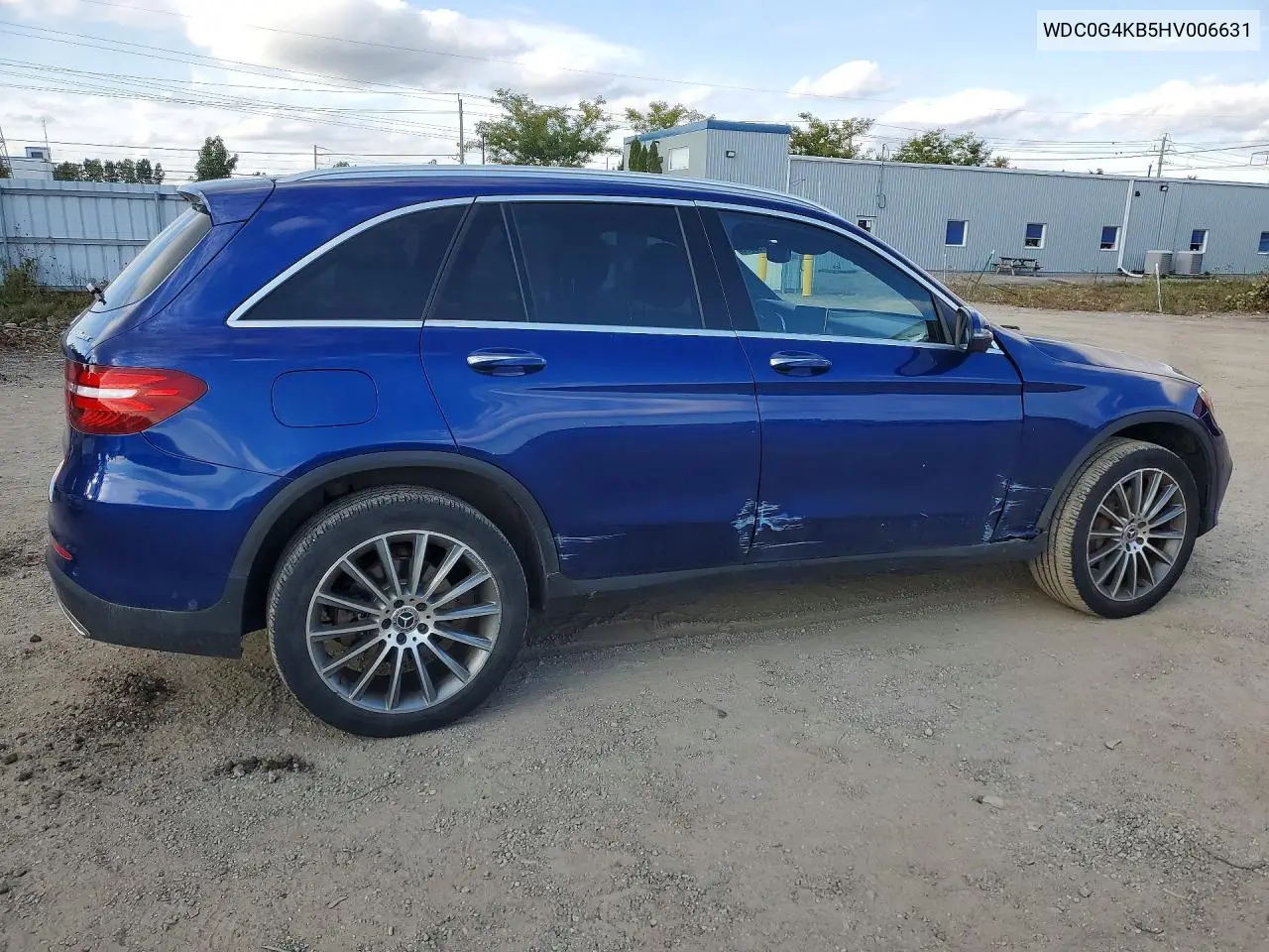 2017 MERCEDES GLC VIN WDC0G4KB5HV006631 — фото 3