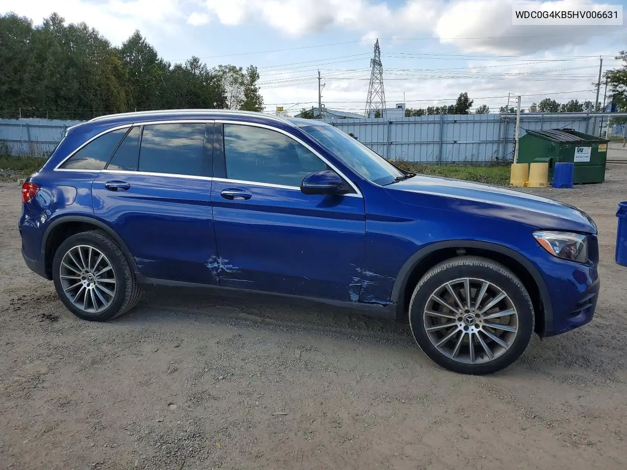 2017 MERCEDES GLC VIN WDC0G4KB5HV006631 — фото 4