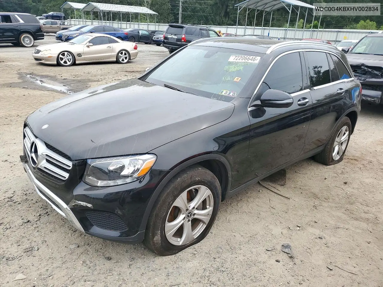 MERCEDES GLC 2017, VIN WDC0G4KBXHV002834