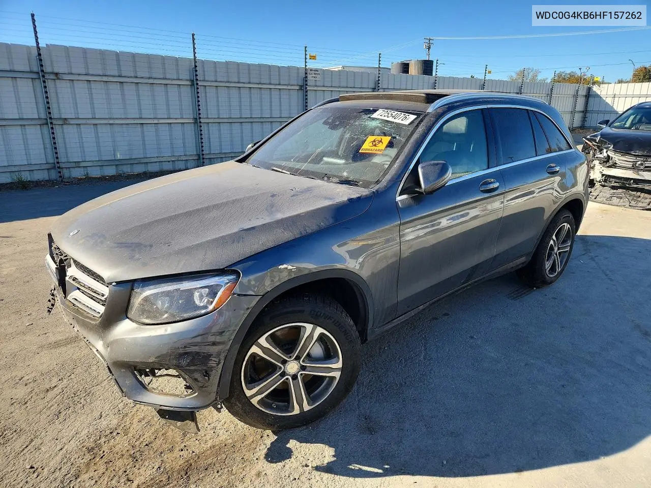 MERCEDES GLC 2017, VIN WDC0G4KB6HF157262