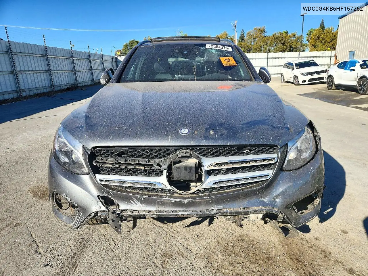 2017 MERCEDES GLC VIN WDC0G4KB6HF157262 — фото 5
