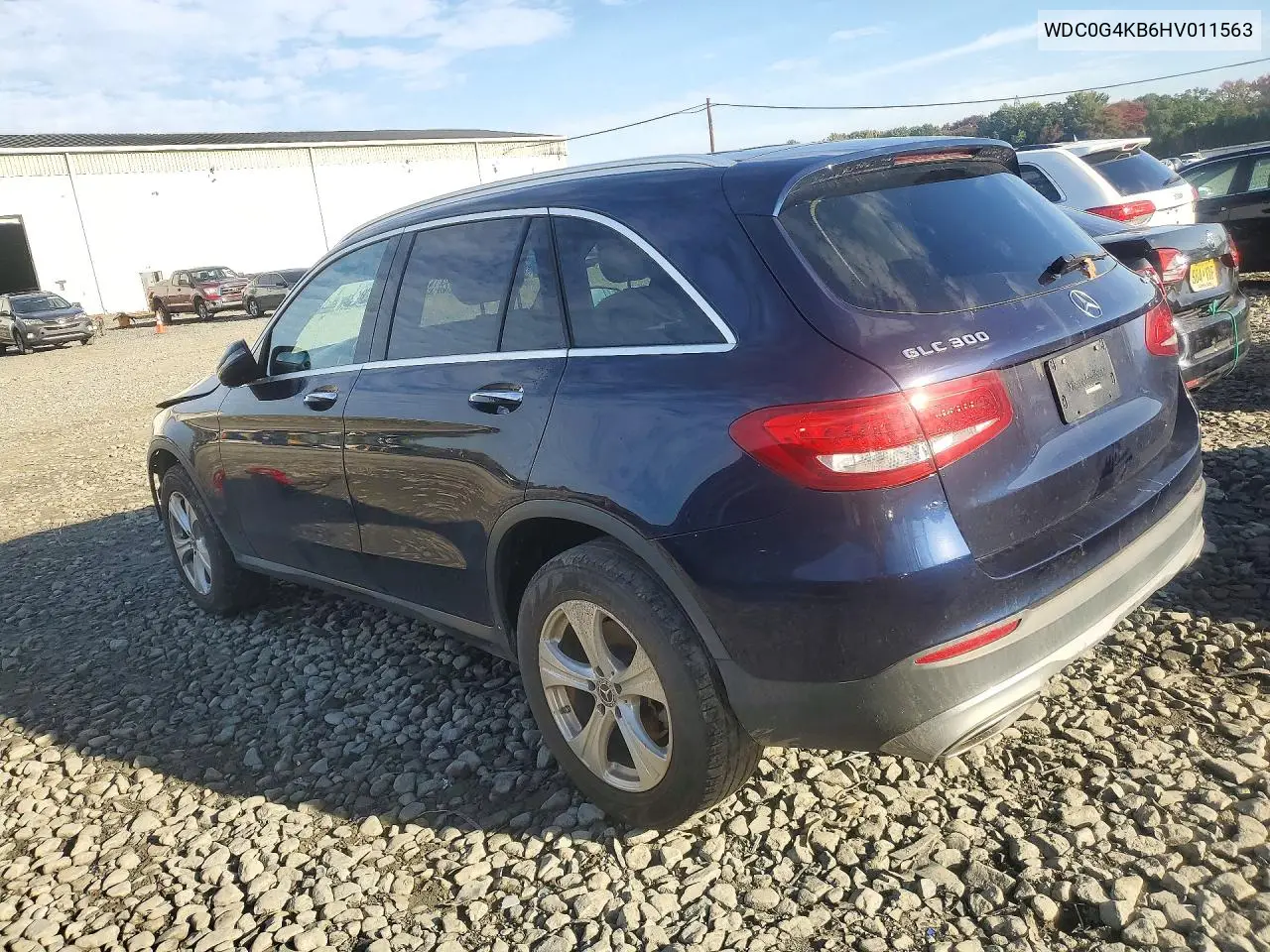 2017 MERCEDES GLC VIN WDC0G4KB6HV011563 — фото 2