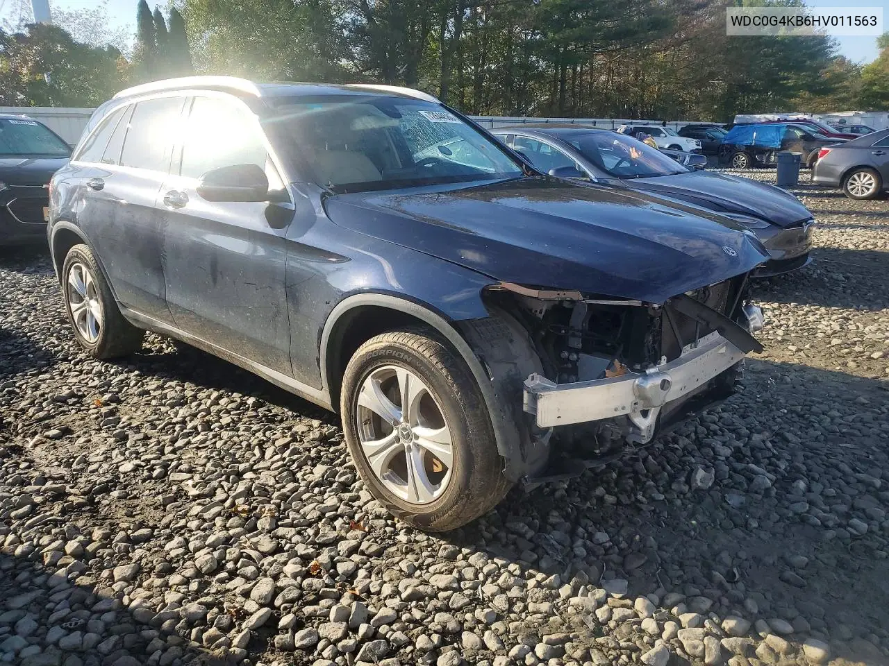 2017 MERCEDES GLC VIN WDC0G4KB6HV011563 — фото 4