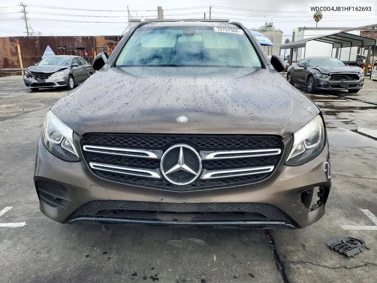 2017 MERCEDES GLC VIN WDC0G4JB1HF162693 — фото 5