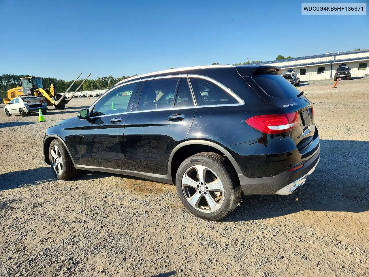 2017 MERCEDES GLC VIN WDC0G4KB5HF136371 — фото 2