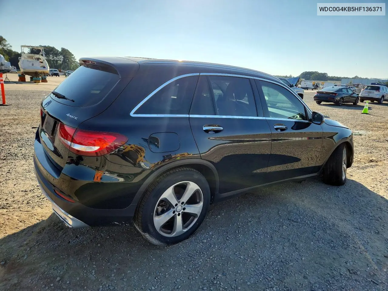 2017 MERCEDES GLC VIN WDC0G4KB5HF136371 — фото 3