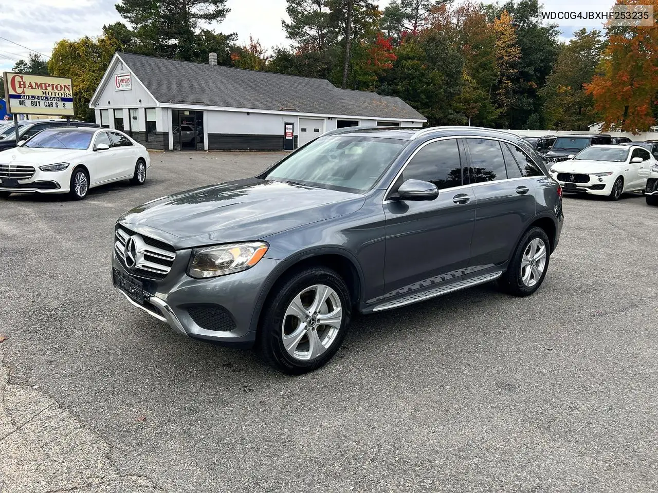 2017 MERCEDES GLC VIN WDC0G4JBXHF253235 — фото 2