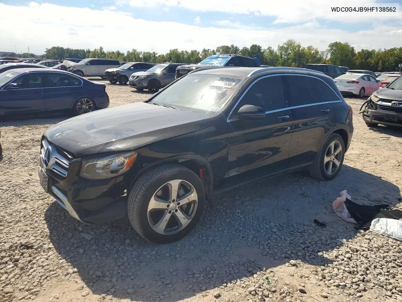 MERCEDES GLC 2017, VIN WDC0G4JB9HF138562